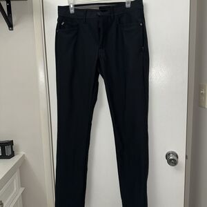 Rhône Men’s Commuter Slim Five-Pocket Pants Black Stretch Size 30